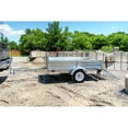 thumbnail image 6 of 5 ft. x 7 ft. Multi Purpose Utility Trailer Kits with Drive Up Gate (Galvanized), 6 of 11