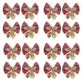 thumbnail image 1 of Lazos de Navidad JanHm Paquete de 16 con campanas Mini lazo decoración colgante, 1 of 5