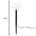 thumbnail image 3 of De Copos De Nieve Para Exteriores, Marcadores Solares Para Caminos, Luces Led Solares Para Caminos De Navidad, Estaca Para Jardín De Vacaciones, Decoración Para Patio Trasero Sweethay HA039325-00, 3 of 6