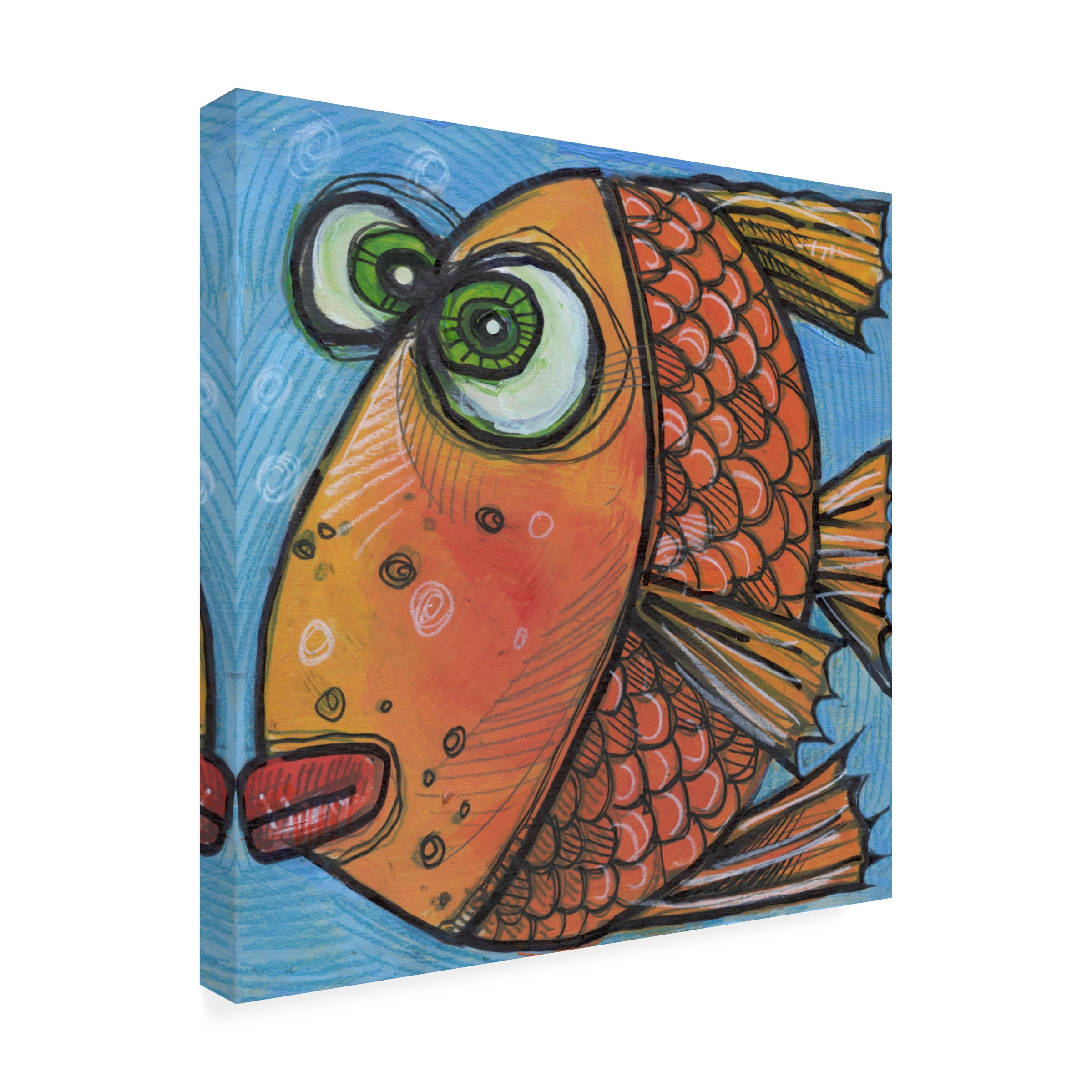 Tim Nyberg 'Fish 8 2019' Canvas Art