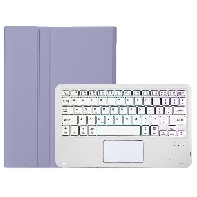 AH25-AS compatible Honor Pad X9/X8a Backlit Design Leather+TPU Tablet Cover Bluetooth Keyboard Case High quality Gift