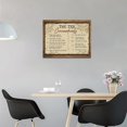 thumbnail image 3 of 10 Commandments Wall Art Motivational Ten Commandments Wall Decor Christian Canvas Painting Bible Verse Vintage Pictures Positive Quotes Artwork for Office Living Room Framed Ready to Hang 12"x16", 3 of 6