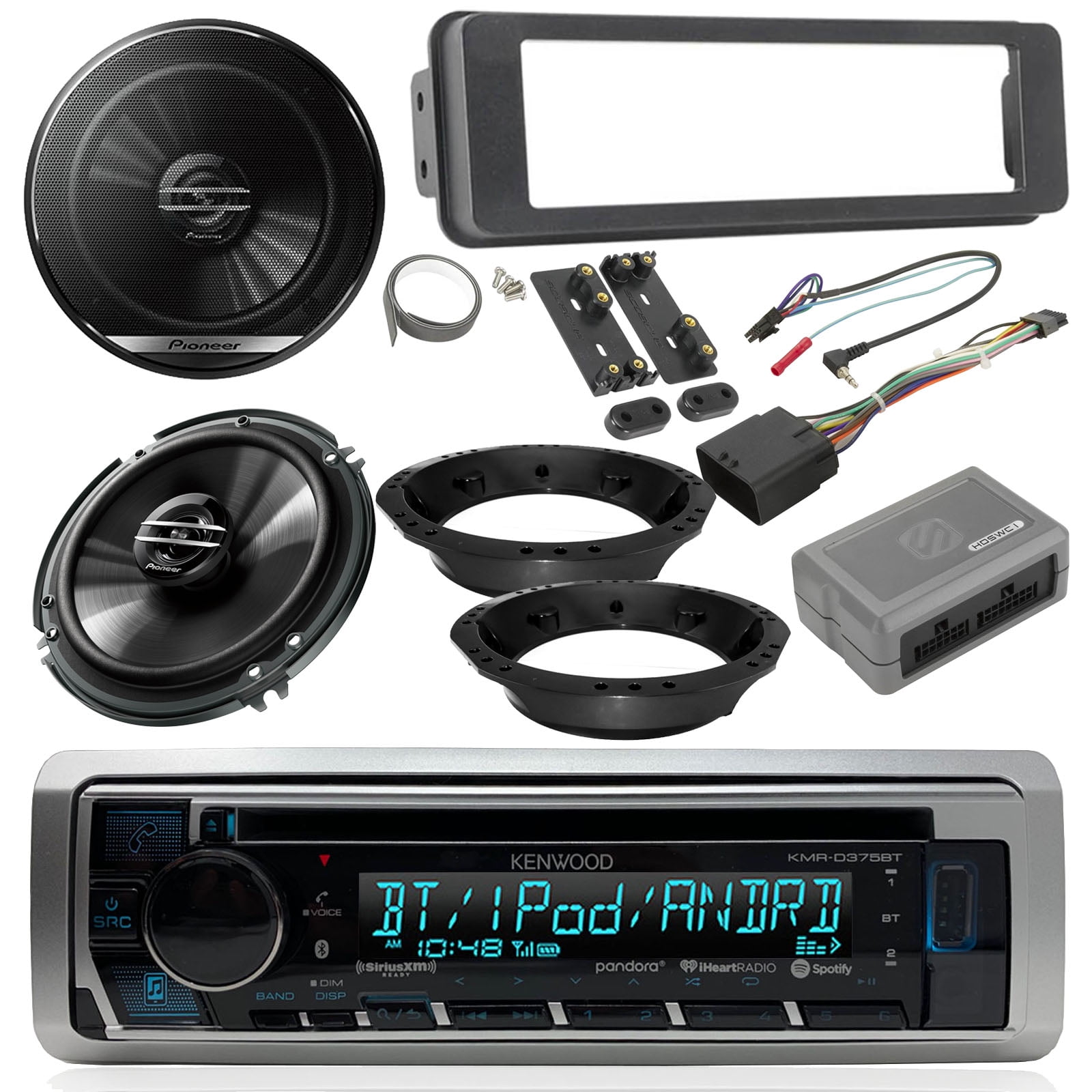 marine radio and speakers walmart