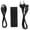 EU EU-Plug Black, variant on Riousery Premium Fast Power Adapter Charger for PSP GO Portable Rapid Charging Dock Station Dual Unit 4.33x3.15x1.57 inches / 11.00x8.00x4.00 cm Reliable Long Lifespan Power Source