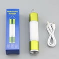 thumbnail image 5 of Luz multifuncional T15 recargable multifuncional lámpara de camping al aire libre LED lámpara de tienda retráctil fuente de alimentación de emergencia al aire libre (verde) ER, 5 of 5