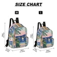 thumbnail image 2 of FORMRS Mini Backpack Purse for Women Quilted Travel Daypack Casual Shoulder Bag, Colorful Seaside, 2 of 7
