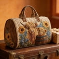 thumbnail image 1 of Cow Quilted Tote Bag Travel Handbag Ideal For Going To The Market And Doing Business And Traveling Or Leisure, 1 of 9