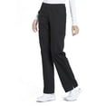 thumbnail image 6 of Cherokee Workwear Professionals Women's Scrubs Pant Mid Rise Straight Leg Pull-On Cargo WW170, 6 of 7