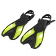 thumbnail image 1 of Palmes de Plongée pour Adultes / Enfants Talon Ouvert Sangle Réglable Équipement de Plongée Natation Snorkeling, 1 of 8