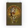 thumbnail image 2 of Skeleton and Guitar (12x18 Wall Art Poster, Room Decor), 2 of 3