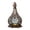 C, variant on C Vintage Gourd Shaped Candlestick With Hollow-Out Patterns, Light Effects And Iron Construction For Home Decor And Table Ambiance 8.43X5.2X5.2In 0.573Lb
