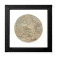 thumbnail image 2 of Hablot Knight Browne 12x12 Black Modern Framed Museum Art Print Titled - Designs for a Series of Plates Illustrating Venus and Adonis Pl12, 2 of 5