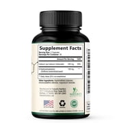 5 Hydroxytryptophan Capsules - 200mg 5 HTP Supplement Plus Calcium for Natural Brain Health & Sleep Support, Extra Strength Griffonia Simplicifolia 5-HTP Formula, 5HTP, USA Bottled - 60 Capsules
