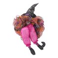 thumbnail image 4 of Corona de bruja, corona de bruja de Halloween, corona colgante de bruja de mano, corona de Halloween, verdadera excelencia, 4 of 8