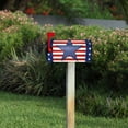 thumbnail image 4 of WMGHA 4th of July America Patriotic Mailbox Covers Magnetic Standard Size 18" X 21",American Stars Stripes Mailbox Wraps Post Memorial Day Letter Box Cover for Holiday Garden Yard Decor, 4 of 5