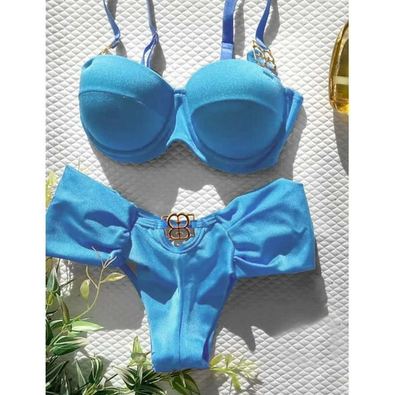 Sexy Push Up One Piece Swimsuit Women Swimwear Underwire Monokini Bathing Suits Swim Suit Wear Summer Beachwear 250106