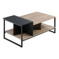 thumbnail image 5 of HOMOOI Coffee Table with Storage Shelves for Living Room, 39.3", Rectangle, 5 of 5