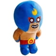 thumbnail image 2 of Brawl Stars El Primo X Line Friend Plush Masked Wrestler 12" Doll Character PMI International, 2 of 10