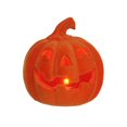 thumbnail image 3 of Halloween Themed Orange Flocking PMPKN For Halloween Indoor Decorations, 3 of 4