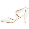 thumbnail image 3 of Journee Womens Riva Pointed Toe Mid Heel Pumps, Widths Available, 3 of 10