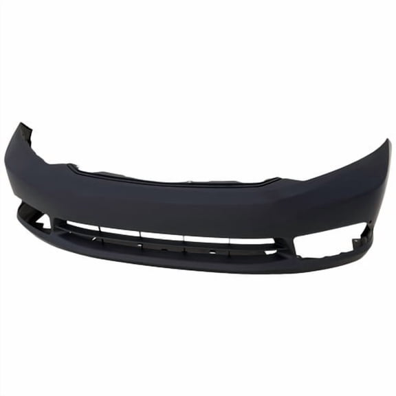 Front Bumper Cover For 2012 Honda Civic Sedan CAPA Primed With Fog Lamp Holes