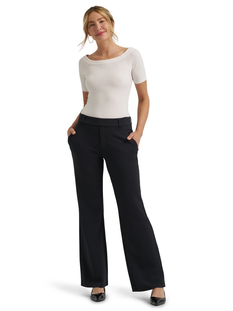 *☼*―Lee―*☼* Lee® Women's Comfort Waist Pull On Bootcut Pant, Sizes XS-XXL