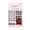 CPR07, variant on i-ENVY Cluster Palette Lash Refill, DIY Lash Makeup, Clusters False Eyelash, Varied Length, Customizable Under Lash Extension Layering (Neutral Mixed Style #06)