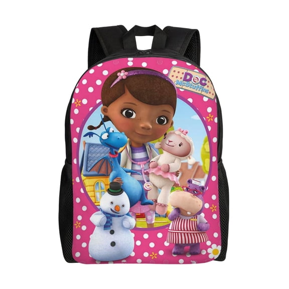 Doc Cute McS-tuffin Lightweight Backpack Laptop Bag Backpacks Daypack Bookbag Travel Camping
