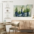 thumbnail image 4 of Elephant Stock Chinoiserie Plants Wall Art - Horizontal Canvas Wall Art - Living Room Wall Decor - Floral And Botanical Canvas - Blue And Green Decor By Silvia Vassileva - 12" x 8", 4 of 4
