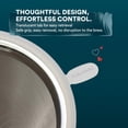 thumbnail image 3 of OVALWARE Pour Over Coffee Dripper Maker - (17oz / 0.5L) Unlock New Flavors with Paperless Stainless Steel Filter, Precision Measuring Cup and Carafe, 3 of 9