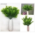 thumbnail image 2 of Artificial Weeping Willow, Plastic Plants Greenery Leaves Fake Hanging Vine Faux Ivy Garland UV Resistant for Home Indoor Outdoor Garden Door Wall Baskets Wedding Party Table Decor Decoration - 4 Pcs, 2 of 5