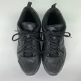thumbnail image 4 of New Balance 608 V4 All Black Leather Comfort Walking Shoes Mens Size US 12 D, 4 of 6