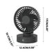 thumbnail image 4 of Ventilador de escritorio 2026 con pantalla digital y carga USB, portátil y de alta potencia para uso en casa o en la oficina, refrigeración de largo alcance con velocidad ajustable y, 4 of 7