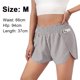 thumbnail image 2 of Pantalones cortos para correr Hukapapa para mujer con bolsillos Pantalones cortos deportivos de fitness de cintura alta Pantalones cortos de fitness Pantalones de fitness holgados con cintura, 2 of 5