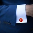 thumbnail image 4 of Ladybird Formal Attire Shirt Cufflinks Made of Stainless Steel for Elegant Events, 4 of 6