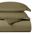 thumbnail image 3 of Superior 400 Thread Count Egyptian Cotton Duvet Cover Set, Full/Queen, Sage, 3 of 4