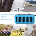 thumbnail image 3 of Altavoz de carga Solar compatible con Bluetooth altavoz estéreo inalámbrico portátil Likrtyny Radio FM linterna LED herramienta de emergencia para exteriores, 3 of 6