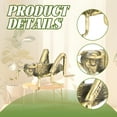 thumbnail image 3 of ACDANC Animal Figurines,Vintage Aged Design Animal Toys,Cute Cricket Figurine House Accessories for Home,Style2,1.69*1.46*1.46in, 3 of 7