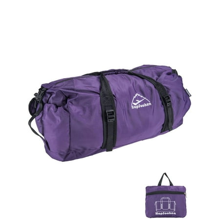 Hopsooken 50L Packable Travel Duffle Bag Waterproof Foldable Sport Gym Bag
