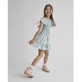 thumbnail image 4 of The Children's Place Girls Cap Sleeve Floral Smocked Ruffle Dress, Sizes XS-XXL, 4 of 5