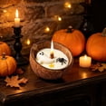 thumbnail image 4 of SLYNSHome Halloween Aromatherapy Candle, Coconut Shell Wax Scented Candle With Ghost Spider Pumpkin Figurines, Creative Gift For Holiday Home Decor Display,White, 4 of 6