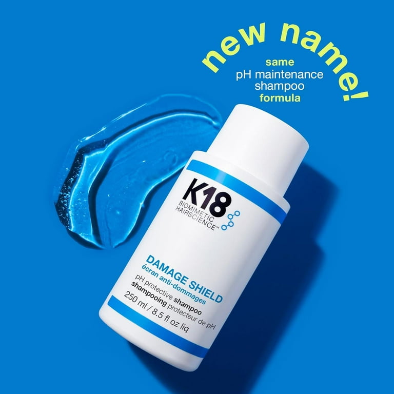 K18 Repair & Protect Shampoo, PH-Optimized, Enhances Shine and