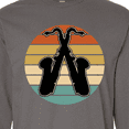 thumbnail image 4 of Inktastic Saxophone Music Vintage Band Long Sleeve T-Shirt, 4 of 5