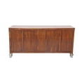 thumbnail image 4 of Antique White Wood Double Tree Cabinet - 4 Door Storage Organizer, 4 of 5