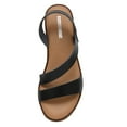 thumbnail image 5 of CUSHIONAIRE Women's Lido Asym Slingback Sandal +Memory Foam, 5 of 5