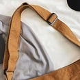 thumbnail image 3 of Durable Canvas Messenger Bag for Women Large Capacity Crossbody Shoulder Bag Boho Style Casual Daily Commute Fashionable Tote, 3 of 7