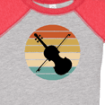 thumbnail image 4 of Inktastic Violin Music Retro Sunset Boys or Girls Baby Bodysuit, 4 of 5