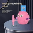 thumbnail image 3 of Interactive Educational Drawing Robot, 100 Drawing Cards,Intelligent Drawing Robot, Early Educational Drawing Robot Pink, 3 of 4