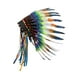 thumbnail image 4 of Tocado de plumas artificiales Diadema de adultos para el festival de actuación en el escenario, 4 of 8