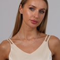thumbnail image 4 of VEEDOFA Silver Plated Chain Necklace for Women, 16-22 Inch, 4 of 6